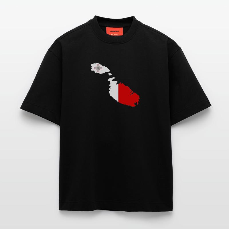 Malte T-shirt bio épais oversize fabriqué en UE