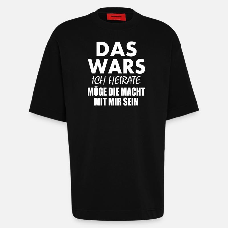 Das wars - Heavyweight T-Shirt - made by SPREAD - SOLID BLACK