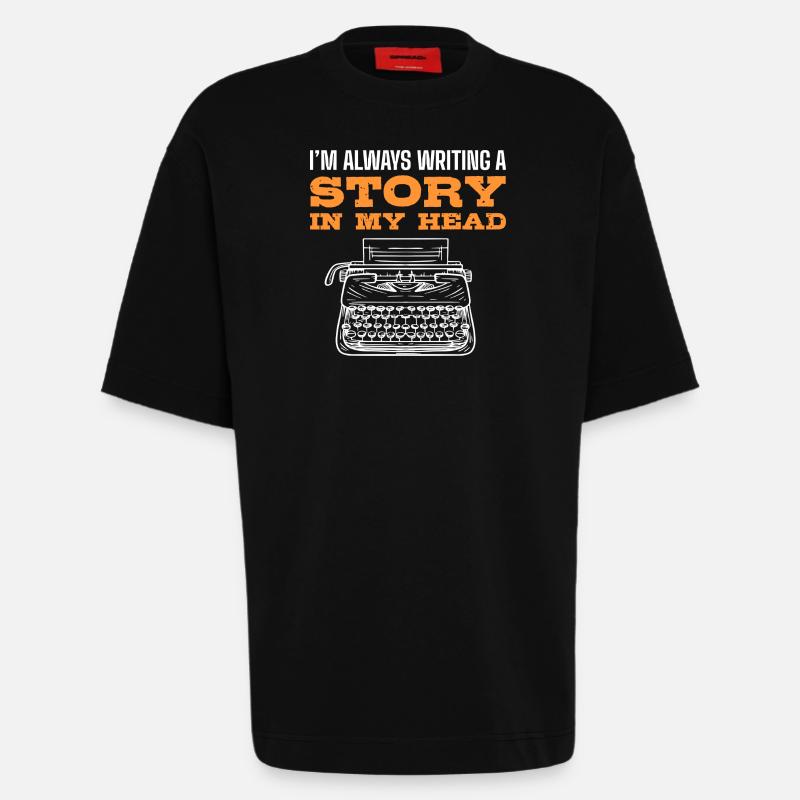Autor - Heavyweight T-Shirt - made by SPREAD  - SOLID BLACK