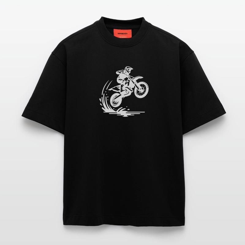 Off-road machine in deck Heavyweight T-Shirt - made by SPREAD 