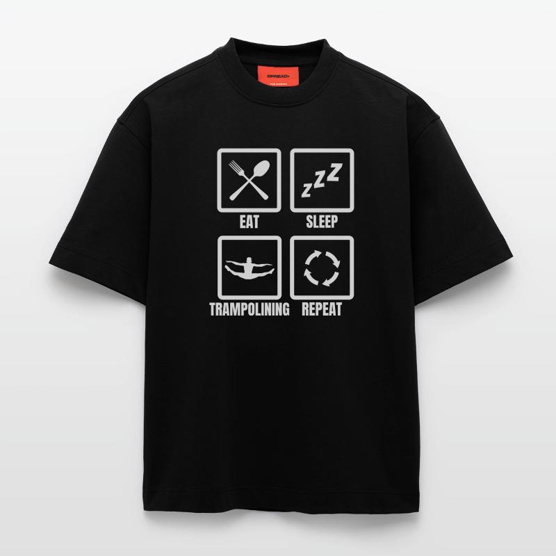 Trampolinist Routine Heavyweight T-Shirt - made by SPREAD 
