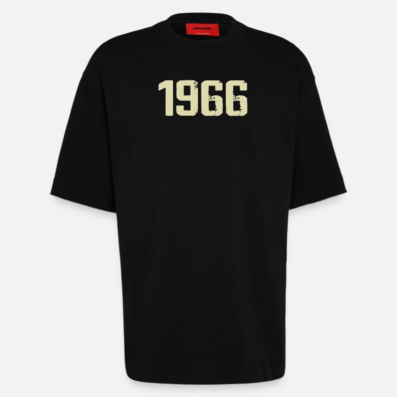 Jubilee 1966 - Heavyweight T-Shirt - made by SPREAD  - SOLID BLACK
