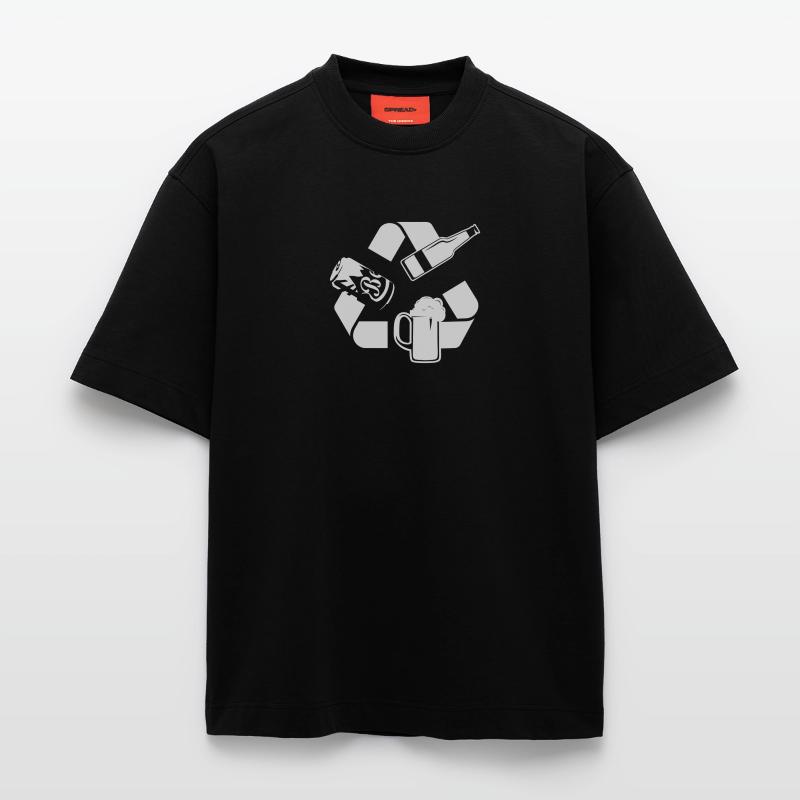 Beer Cycle Heavyweight T-Shirt - made by SPREAD 