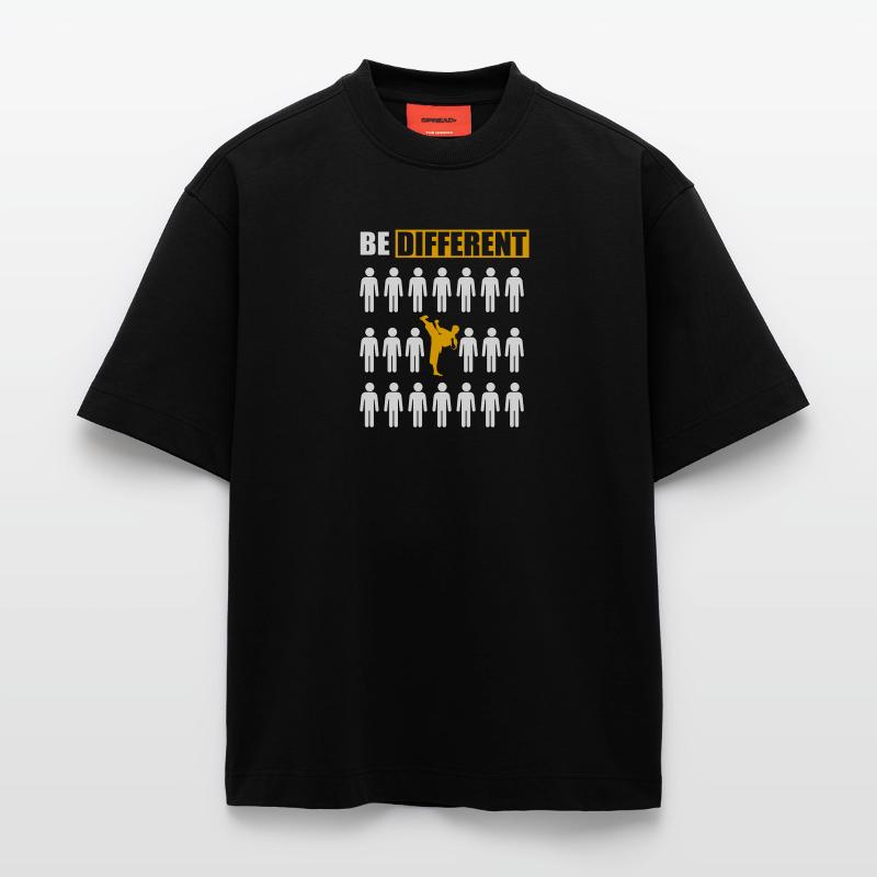Sei anders Taekwondo Heavyweight T-Shirt - made by SPREAD 