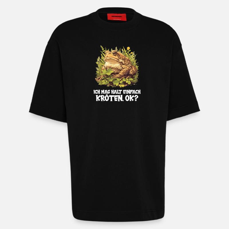Toad Toads Toad - Heavyweight T-Shirt - made by SPREAD  - SOLID BLACK