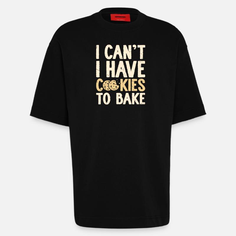 Baking Baker Bakery - Heavyweight T-Shirt - made by SPREAD  - SOLID BLACK