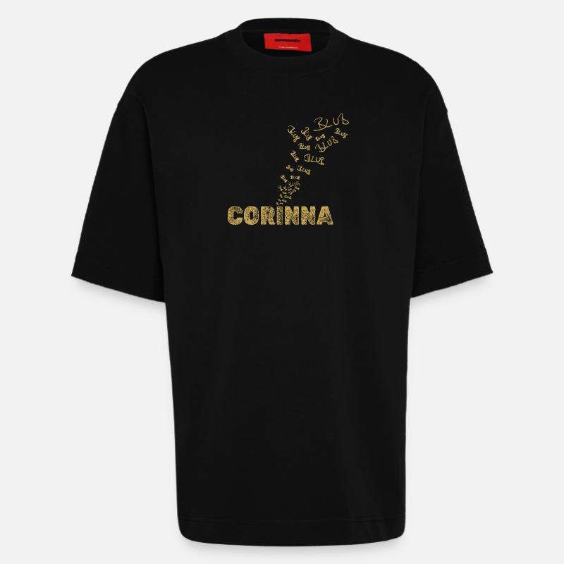 Boot Corinna - Heavyweight T-Shirt - made by SPREAD - SOLID BLACK