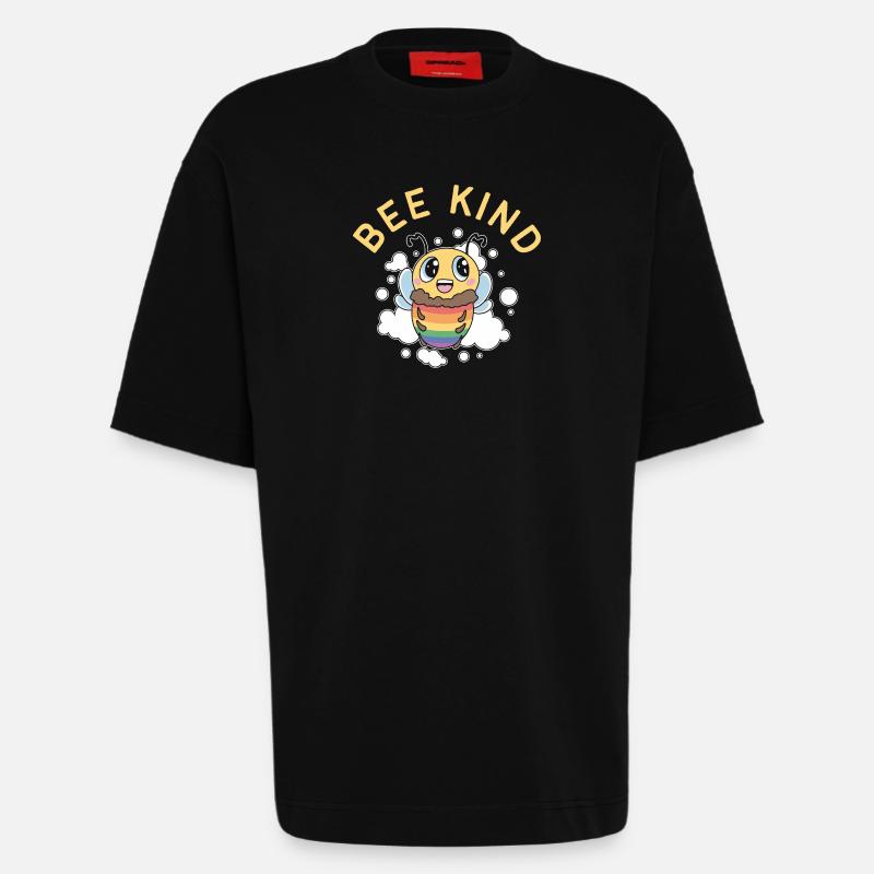 Mobbing - Heavyweight T-Shirt - made by SPREAD - SOLID BLACK