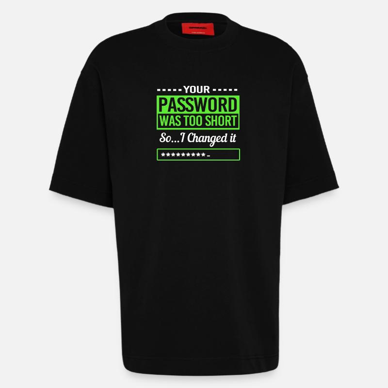 Cybersecurity Cyber Programmer Hacker - Heavyweight T-Shirt - made by SPREAD  - SOLID BLACK