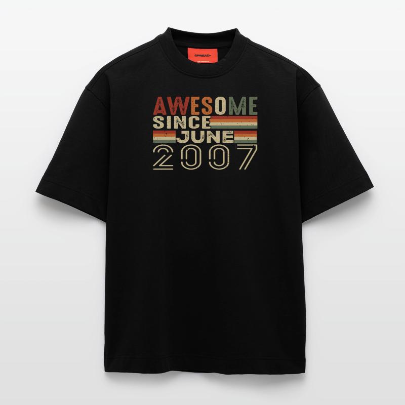 Juni 2007 Original 2007 Jubiläum 2007 Juni 2007 Heavyweight T-Shirt - made by SPREAD 