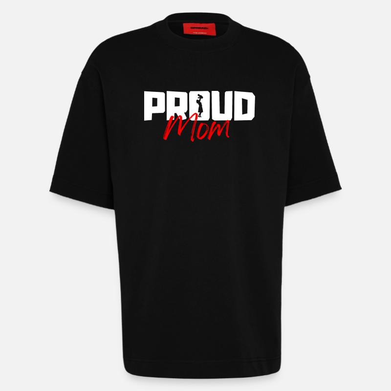 Stolze Mutter - Heavyweight T-Shirt - made by SPREAD  - SOLID BLACK