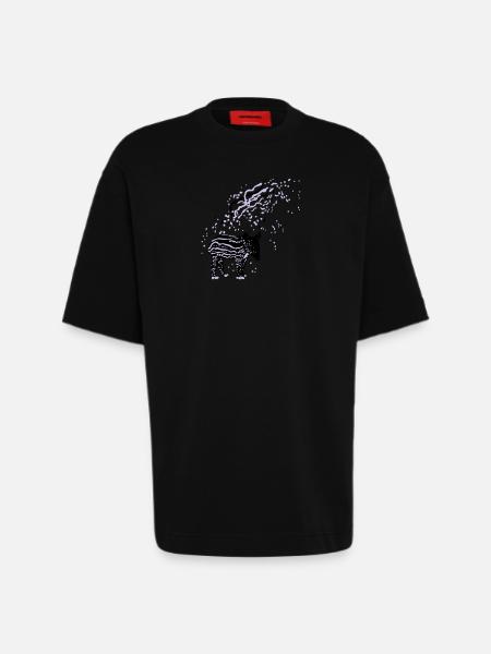 PLUX Tapir - Heavyweight T-Shirt - made by SPREAD - SOLID BLACK