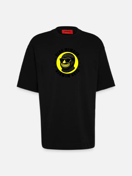 Clan Member Gangsters - Heavyweight T-Shirt - made by SPREAD - SOLID BLACK