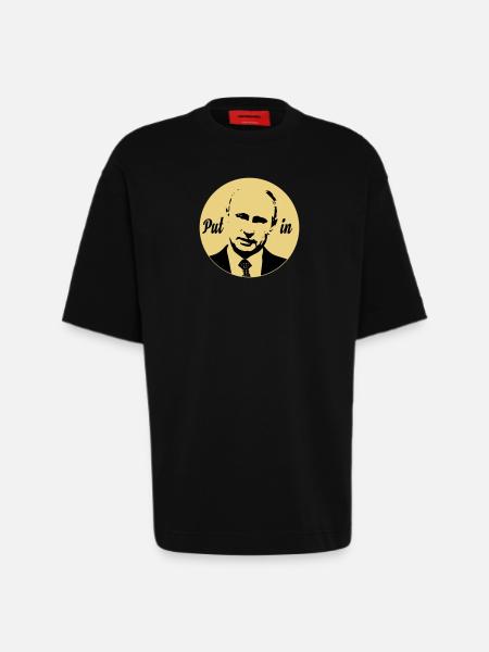 Put-In - T-shirt bio épais oversize fabriqué en UE - SOLID BLACK