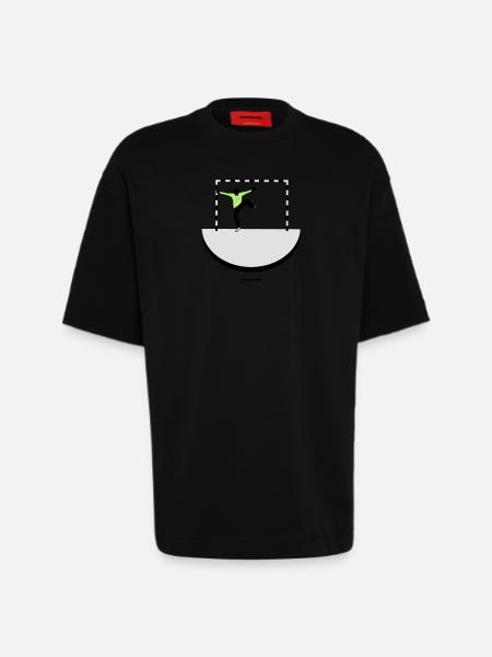 Torfrau - Heavyweight T-Shirt - made by SPREAD - SOLID BLACK