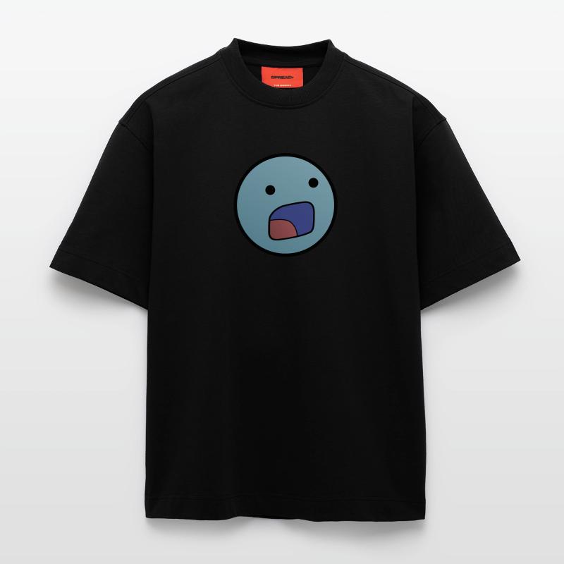 "D:" - Colon D (Twitch Emote) Heavyweight T-Shirt - made by SPREAD 