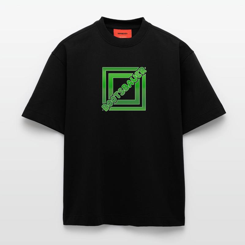 Chantier Constructeur de bateaux T-shirt bio épais oversize fabriqué en UE