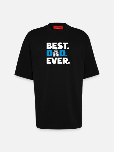 Cocker Spaniel - Heavyweight T-Shirt - made by SPREAD  - SOLID BLACK