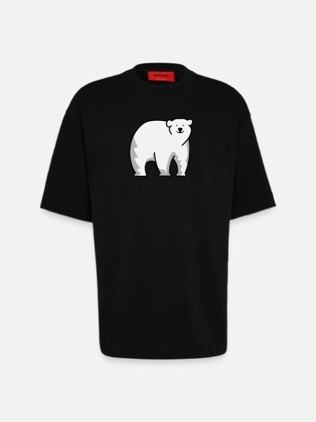 Eisbär - Heavyweight T-Shirt - made by SPREAD  - SOLID BLACK