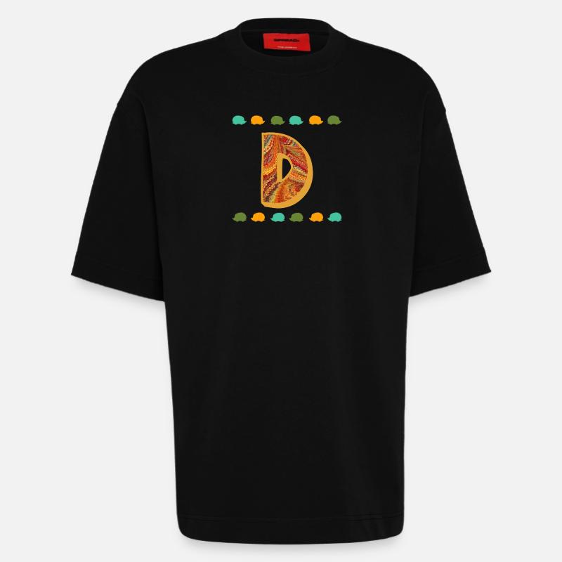 igel e 22 d - Heavyweight T-Shirt - made by SPREAD  - SOLID BLACK