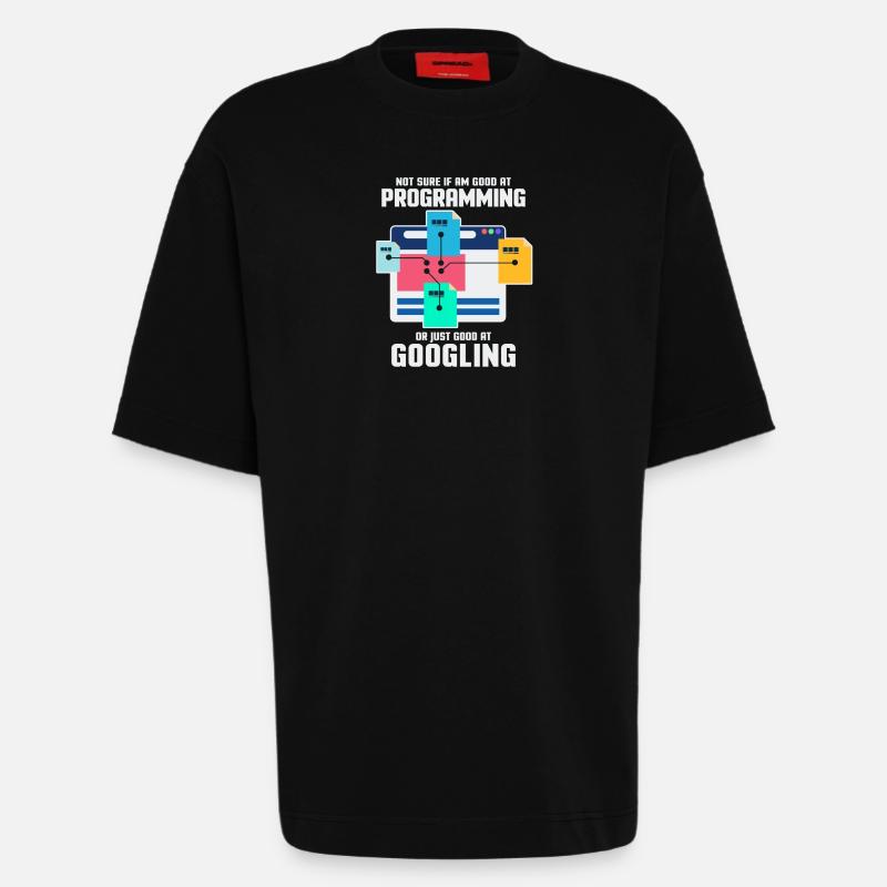 Programmierer Programmieren IT Computer Geschenk - Heavyweight T-Shirt - made by SPREAD - SOLID BLACK