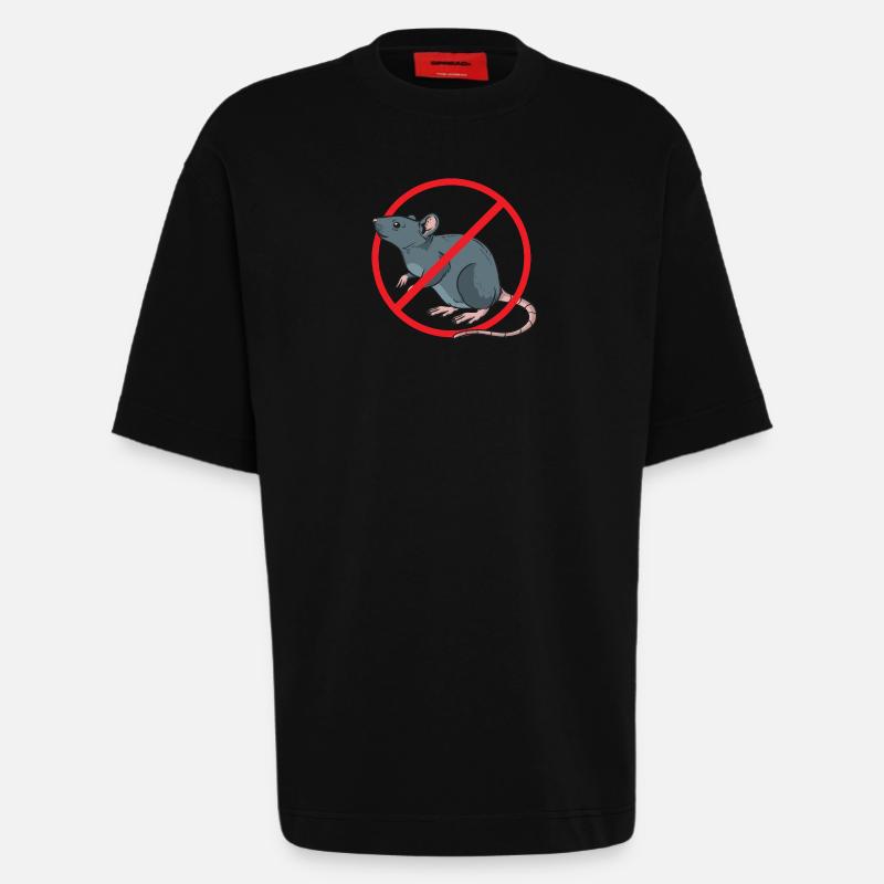 Schädlingsbekämpfung Kammerjäger - Heavyweight T-Shirt - made by SPREAD  - SOLID BLACK