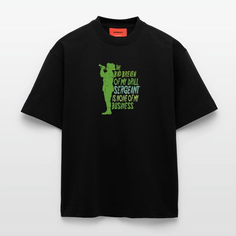 Drill Sergeant Heavyweight T-Shirt - made by SPREAD 