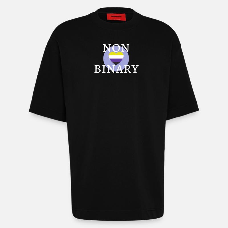 Geschlechtsneutral JA! - Heavyweight T-Shirt - made by SPREAD - SOLID BLACK