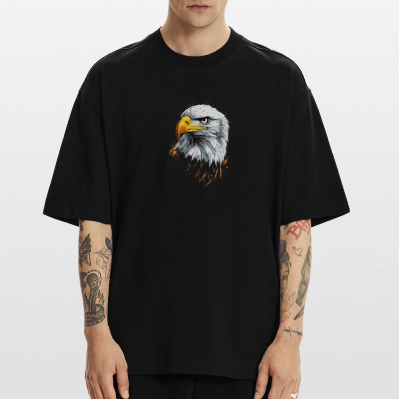 Eagle Bald Eagle Golden Eagle White-tailed Eagle Heavyweight T-Shirt - made by SPREAD 