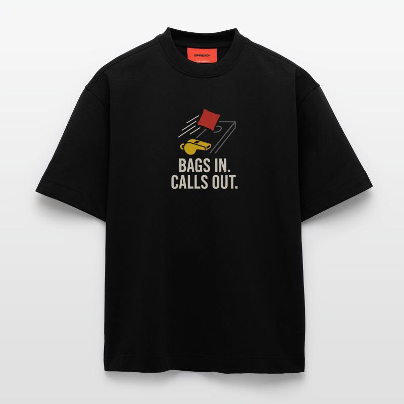 Cornhole Refere Official Referee Heavyweight T-Shirt - made by SPREAD 