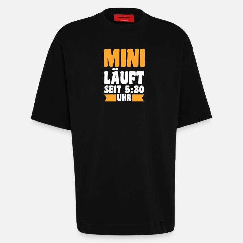 Mutter Team Mama - Heavyweight T-Shirt - made by SPREAD - SOLID BLACK