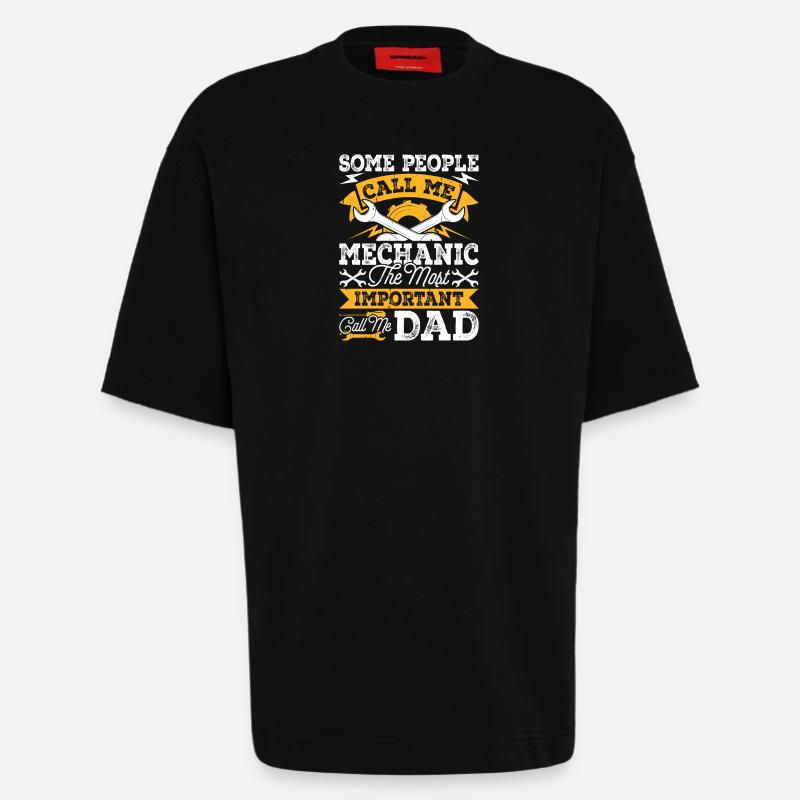 Mechanic Mechatronics Technician Screwdriver Gift - Heavyweight T-Shirt - made by SPREAD  - SOLID BLACK
