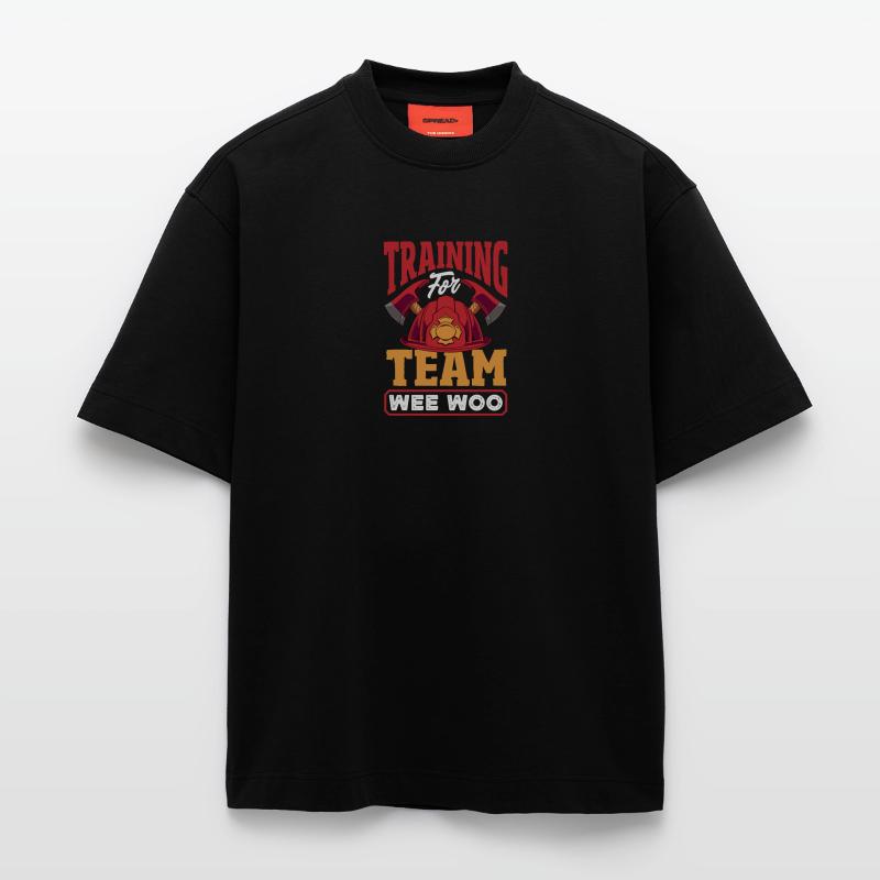 Wee Woo Squad Fire Tiny Feuerwehrmann Heavyweight T-Shirt - made by SPREAD 