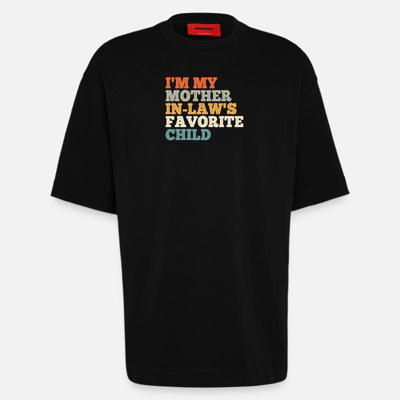 Das Lieblingskind der Stiefmutter - Heavyweight T-Shirt - made by SPREAD - SOLID BLACK