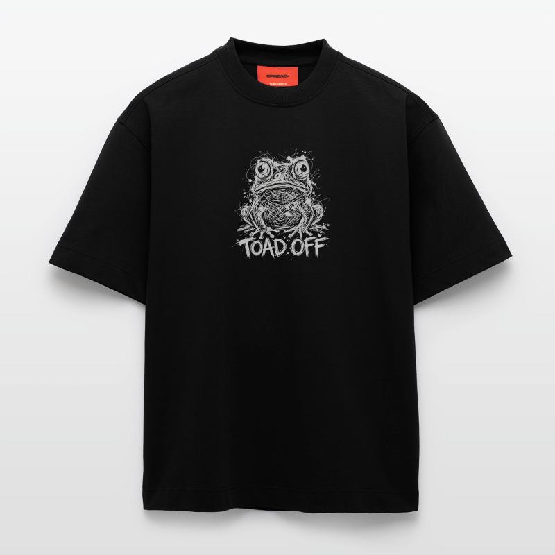 Toad Off Internet Meme Frog Heavyweight T-Shirt - made by SPREAD 