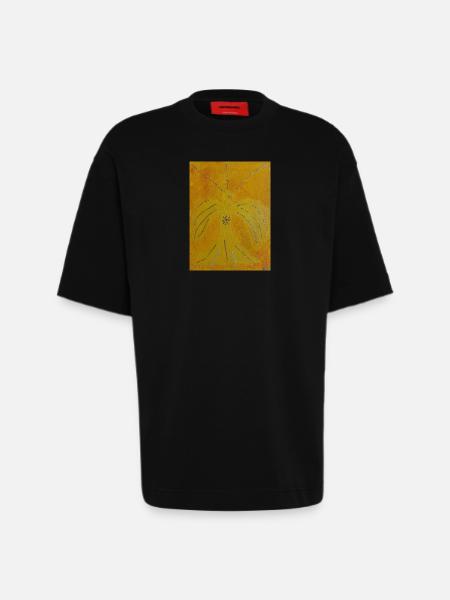 Archangel Jophiel - Heavyweight T-Shirt - made by SPREAD  - SOLID BLACK