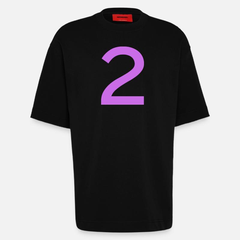 2 - Heavyweight T-Shirt - made by SPREAD - SOLID BLACK