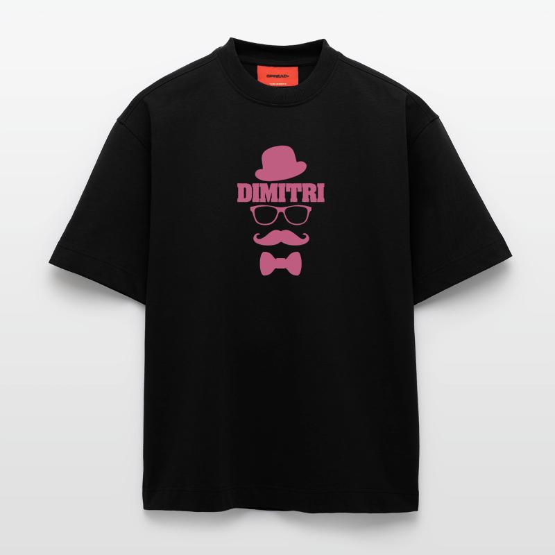 First name Dimitri Heavyweight T-Shirt - made by SPREAD 