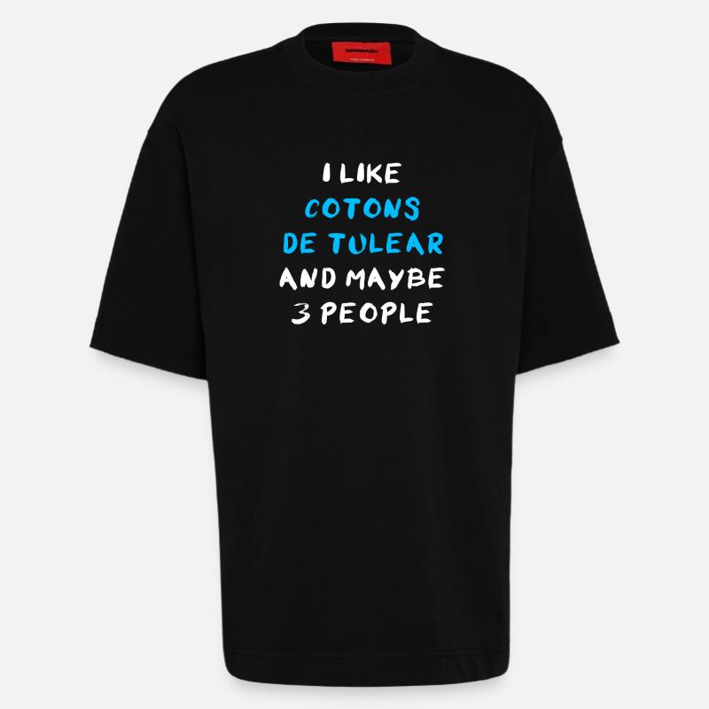 Coton de Tulear - Heavyweight T-Shirt - made by SPREAD  - SOLID BLACK