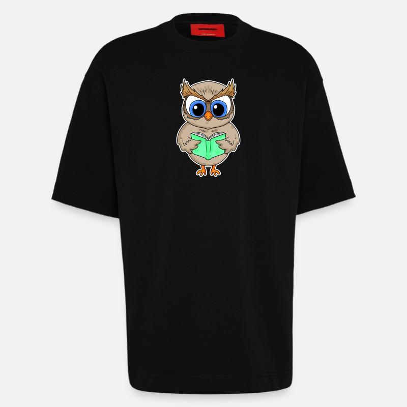 Reading Book Books Reader Gift - Heavyweight T-Shirt - made by SPREAD  - SOLID BLACK