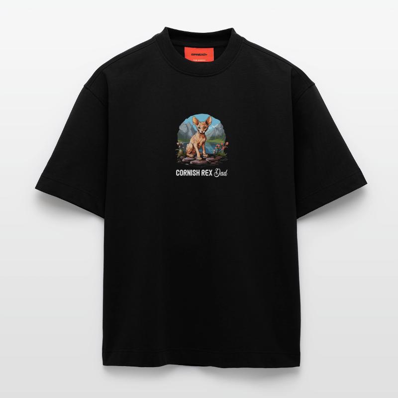 Cornish Rex Kätzchen Cornish Rex Katze Heavyweight T-Shirt - made by SPREAD 