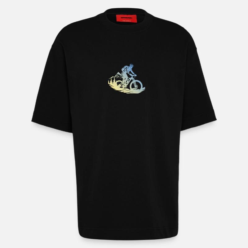 VTT VTT - T-shirt bio épais oversize fabriqué en UE - SOLID BLACK