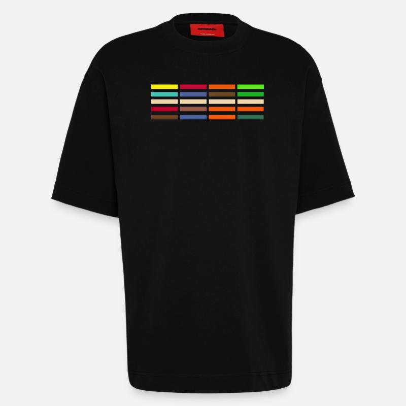 Farbcode Southpark - Heavyweight T-Shirt - made by SPREAD  - SOLID BLACK