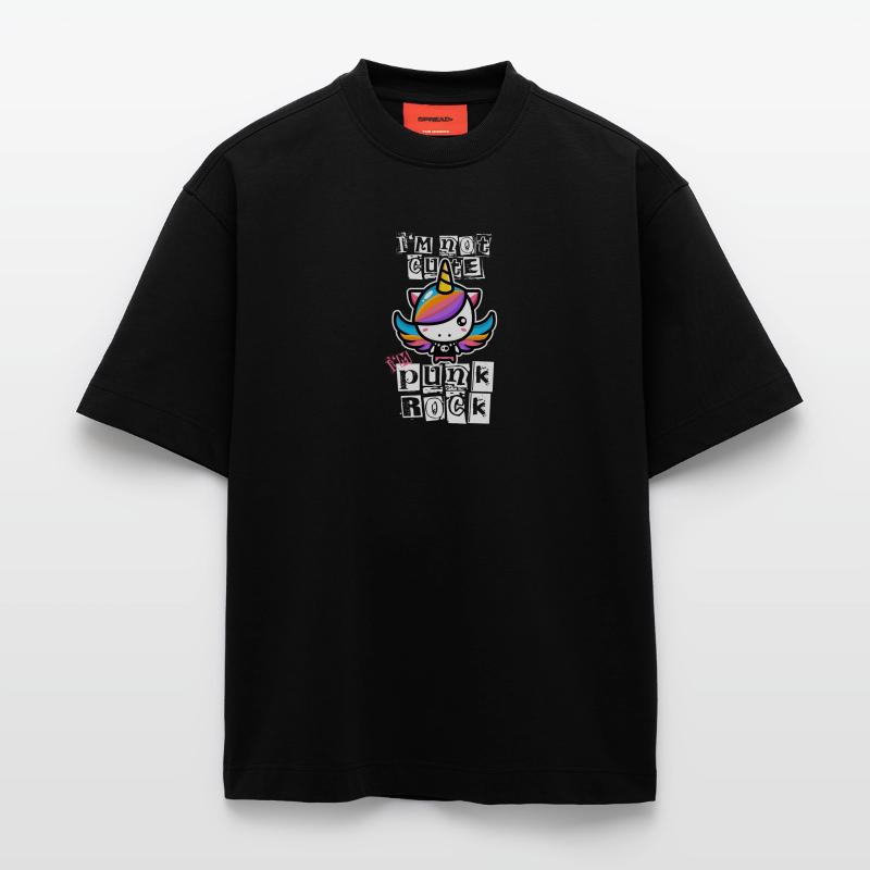 Punkrock Einhorn Heavyweight T-Shirt - made by SPREAD 