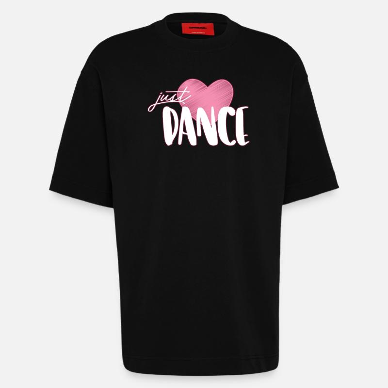 Tanzen - Heavyweight T-Shirt - made by SPREAD  - SOLID BLACK
