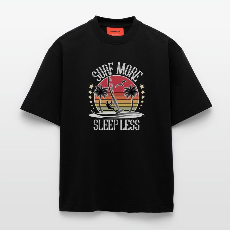Windsurfen Windsurfer Windsurf Heavyweight T-Shirt - made by SPREAD 