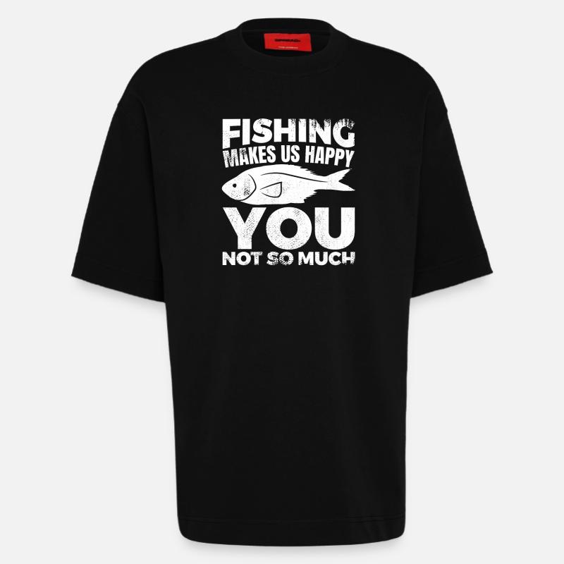Fischer Witz - Heavyweight T-Shirt - made by SPREAD  - SOLID BLACK
