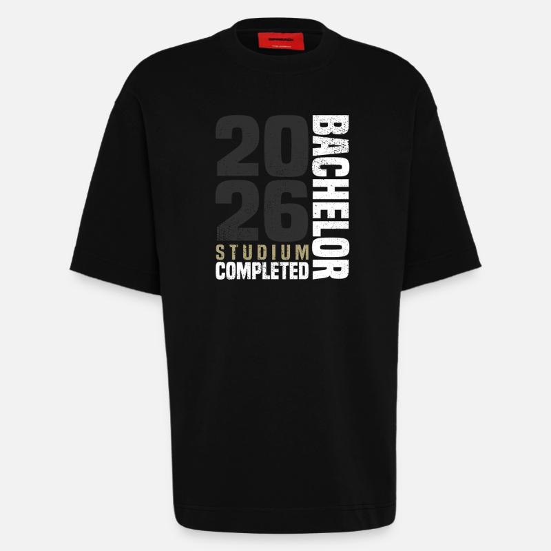 Programme de licence 2026 - T-shirt bio épais oversize fabriqué en UE - SOLID BLACK