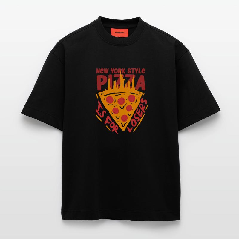 Deep Dish Pizza Chicargo Heavyweight T-Shirt - made by SPREAD 