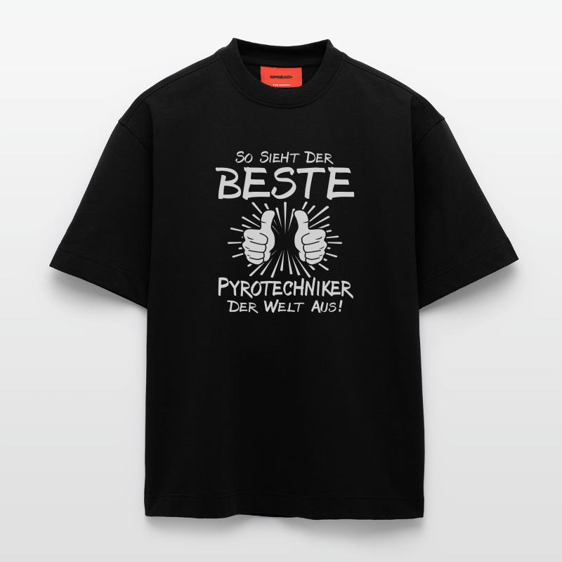 Bester Pyrotechniker Heavyweight T-Shirt - made by SPREAD 